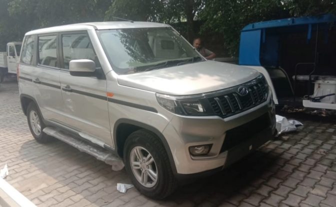 Mahindra Bolero Neo Spied Front