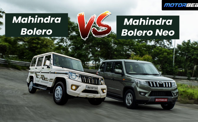 Mahindra Bolero Neo vs Original Bolero