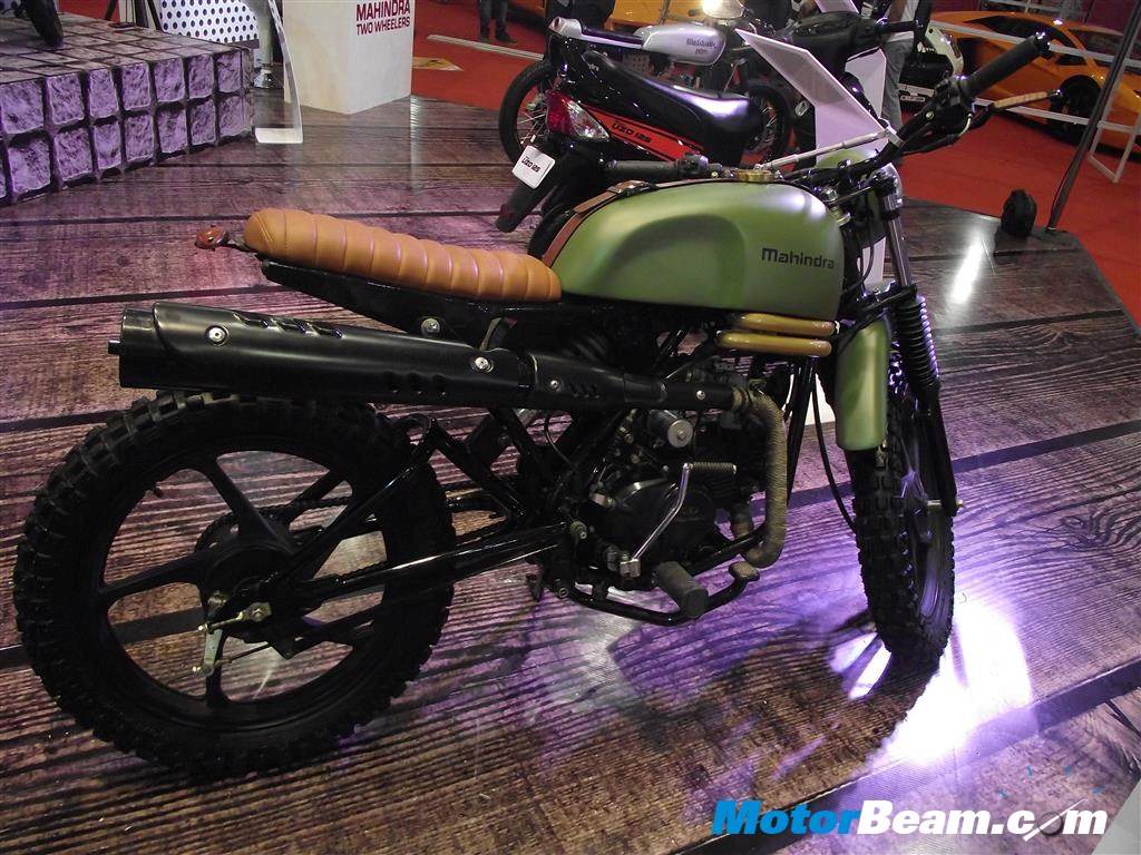Mahindra Centuro Scrambler Unveiled