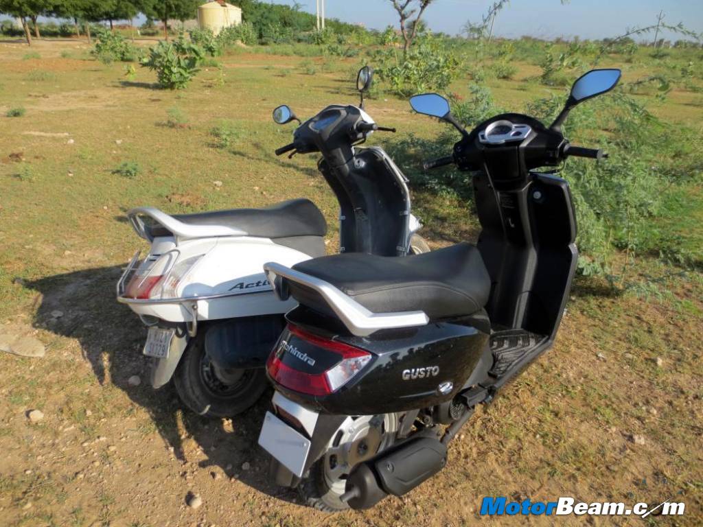 Mahindra Gusto vs Honda Activa