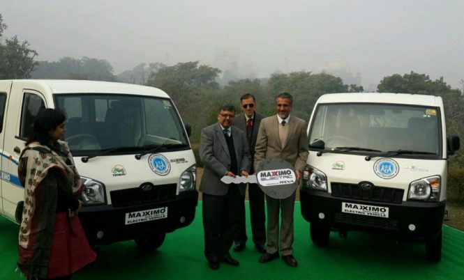 Mahindra Maxximo EV Pilot Project