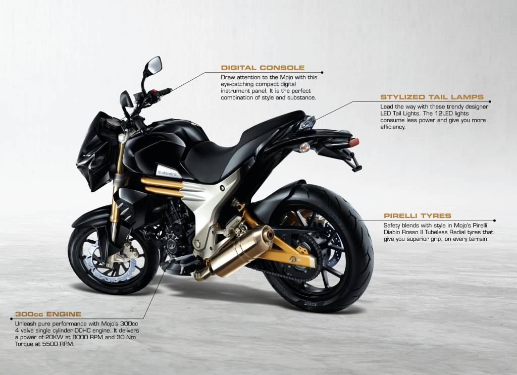Mahindra Mojo Features