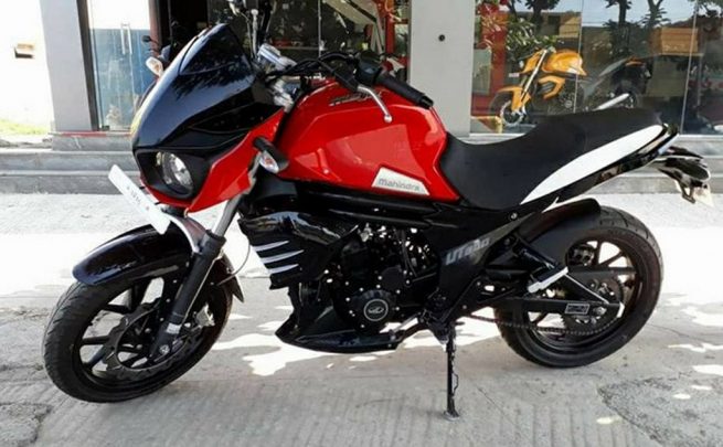 Mahindra Mojo UT300 Side Profile