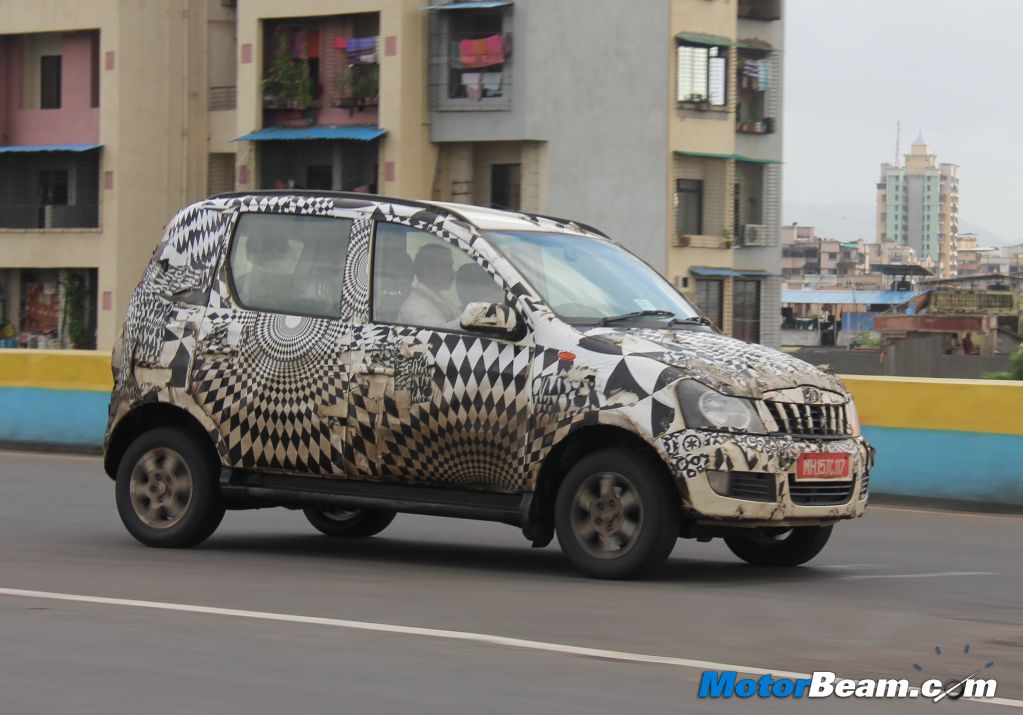 Mahindra Quanto Spied Mahindra Quanto Spied