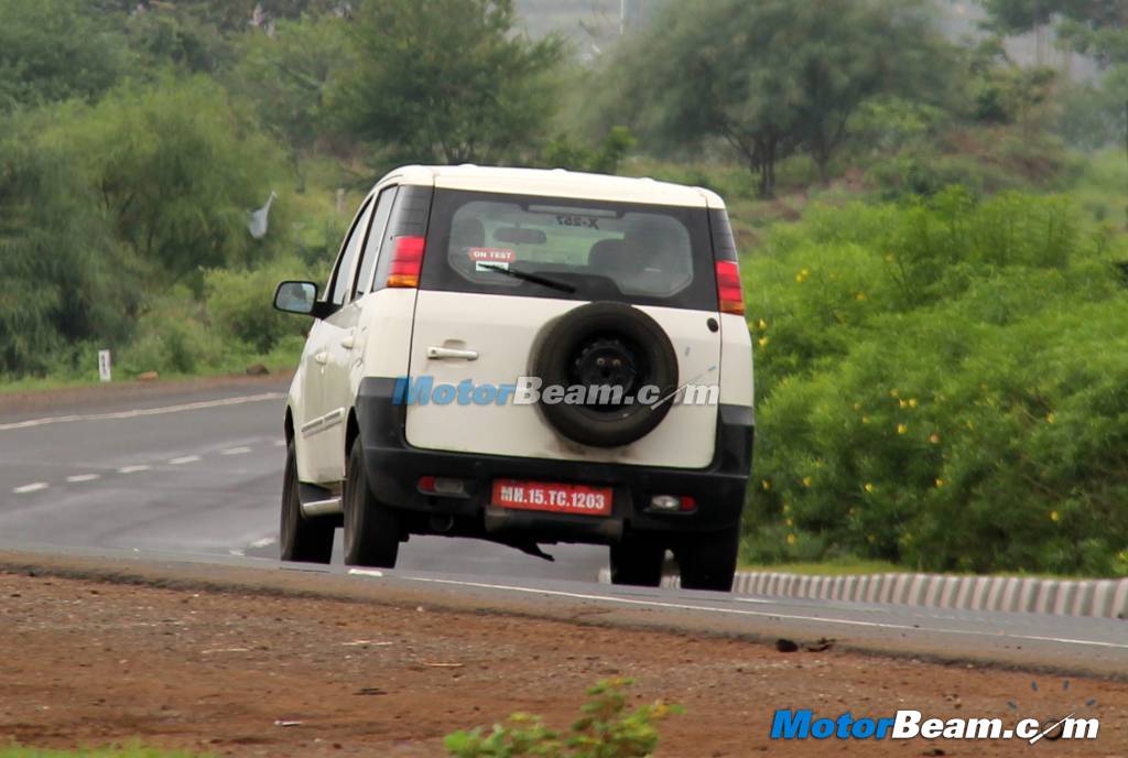 Mahindra Quanto Test Mule