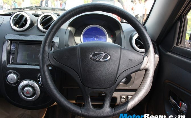 Mahindra Reva E20 Steering