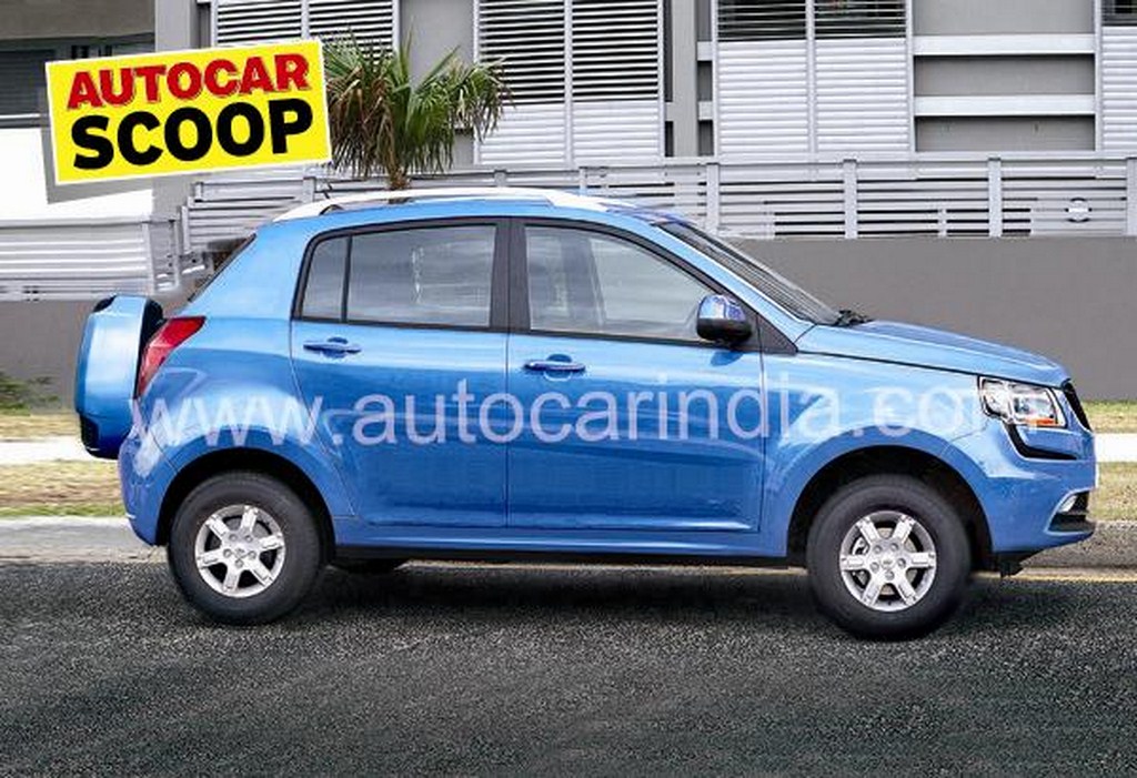 Mahindra S101 Rendering Side