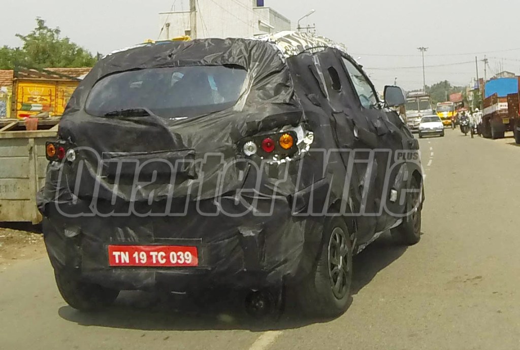 Mahindra S101 Spy Shot Ooty