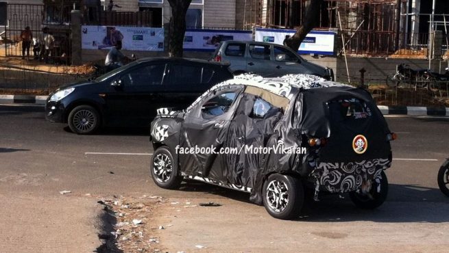 Mahindra S101 Spyshots Rear