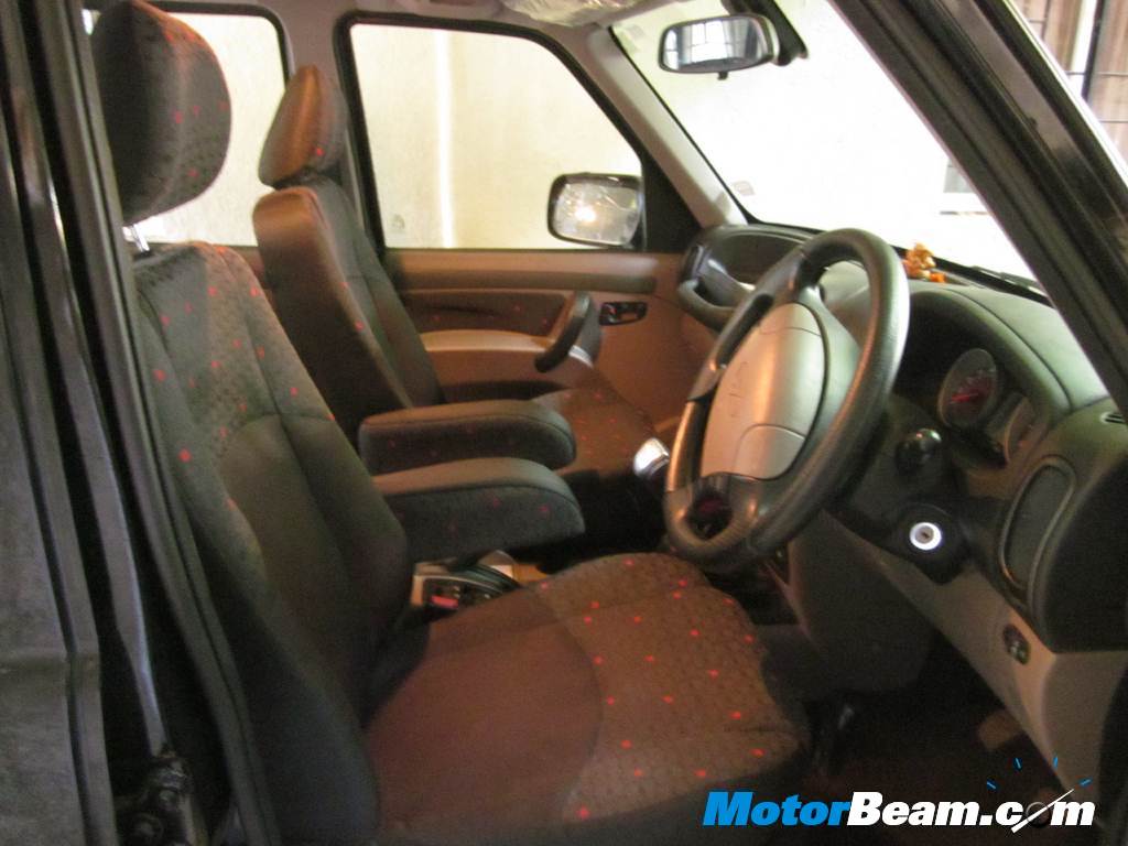 Mahindra Scorpio interior front