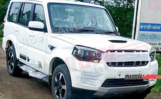 Mahindra Scorpio Classic Spotted