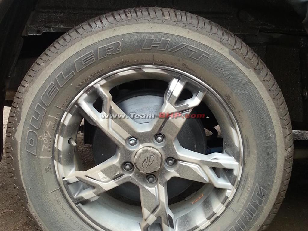Mahindra Scorpio Facelift Alloys