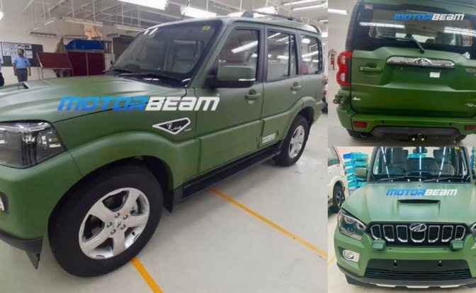 Mahindra Scorpio Indian Army Vehicle