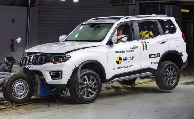 Mahindra Scorpio N ANCAP Crash Test