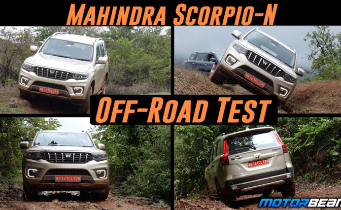 Mahindra Scorpio-N Off-Roading