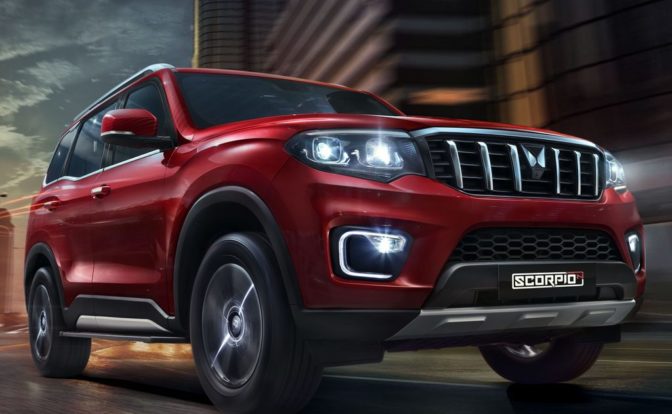 Mahindra Scorpio-N Red