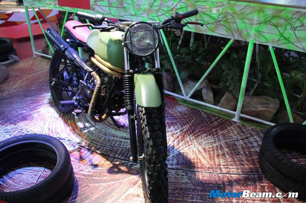 Mahindra Scrambler Auto Expo India