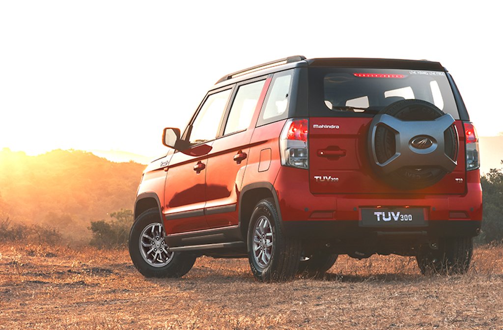 Mahindra TUV300 Facelift Rear