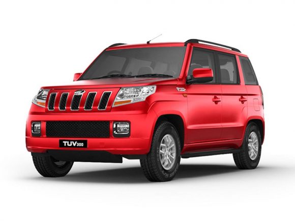 Mahindra TUV300 Red