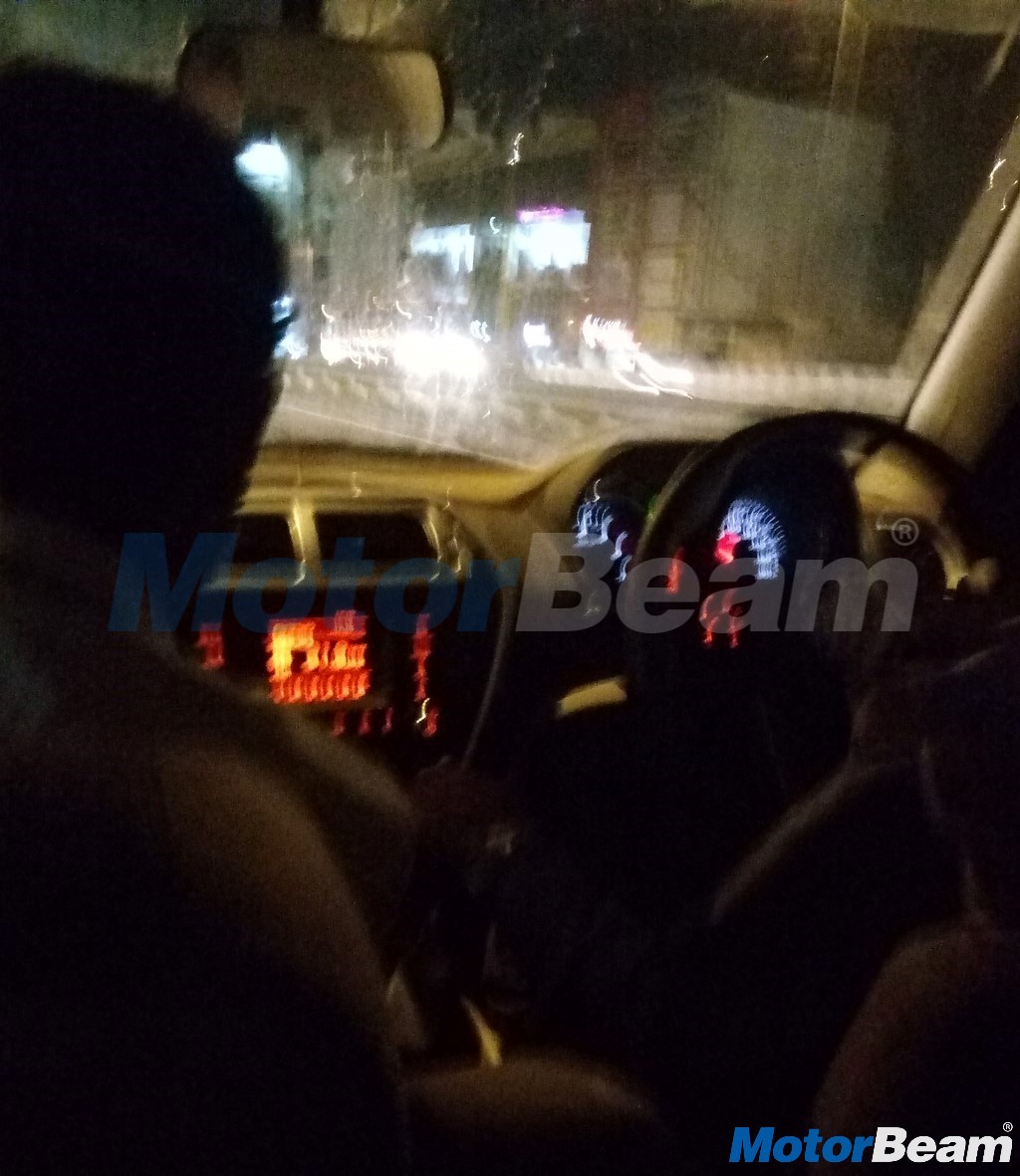 Mahindra TUV500 Dashboard Spied