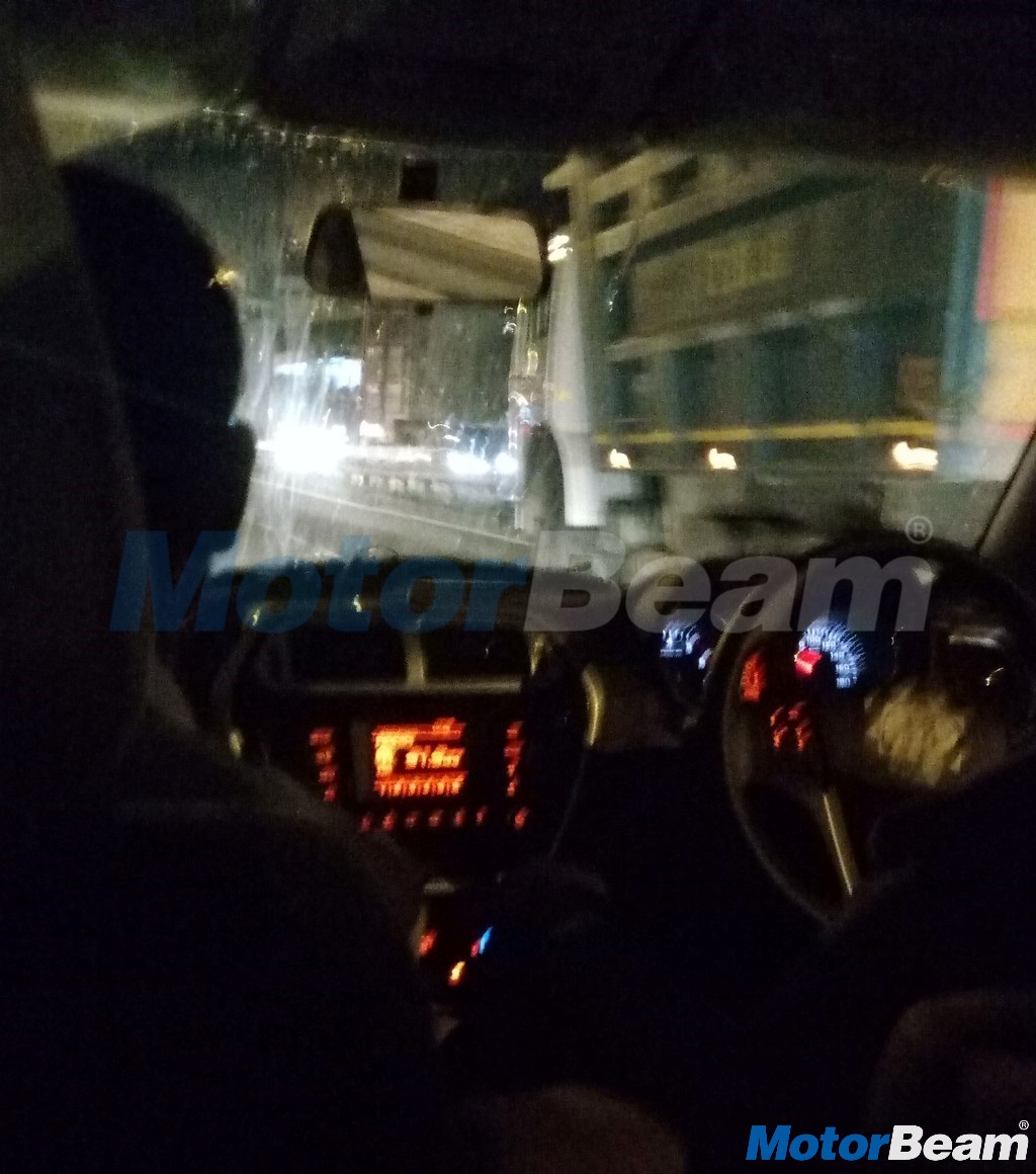 Mahindra TUV500 Interior Spied