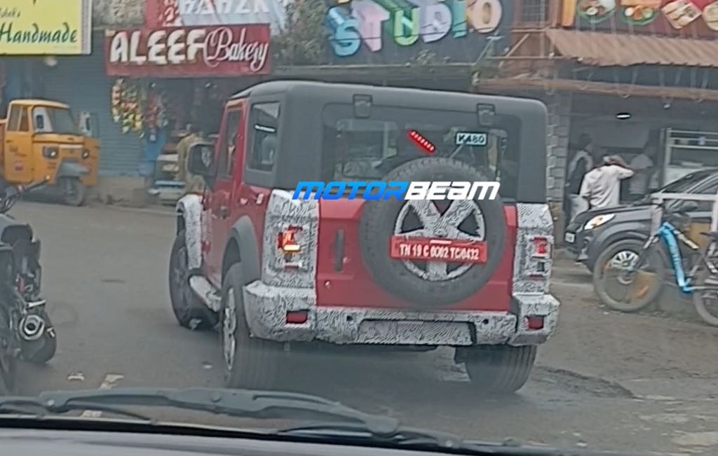 Mahindra Thar 3 Door Facelift