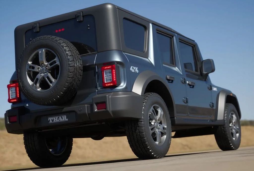 Mahindra Thar 5 Door Concept Rear