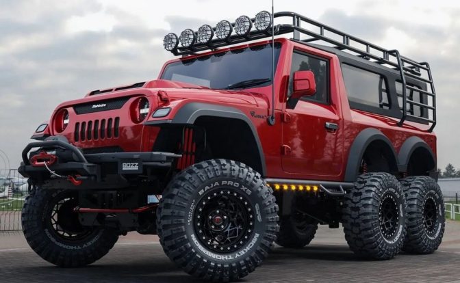 Mahindra Thar 6x6 Concept