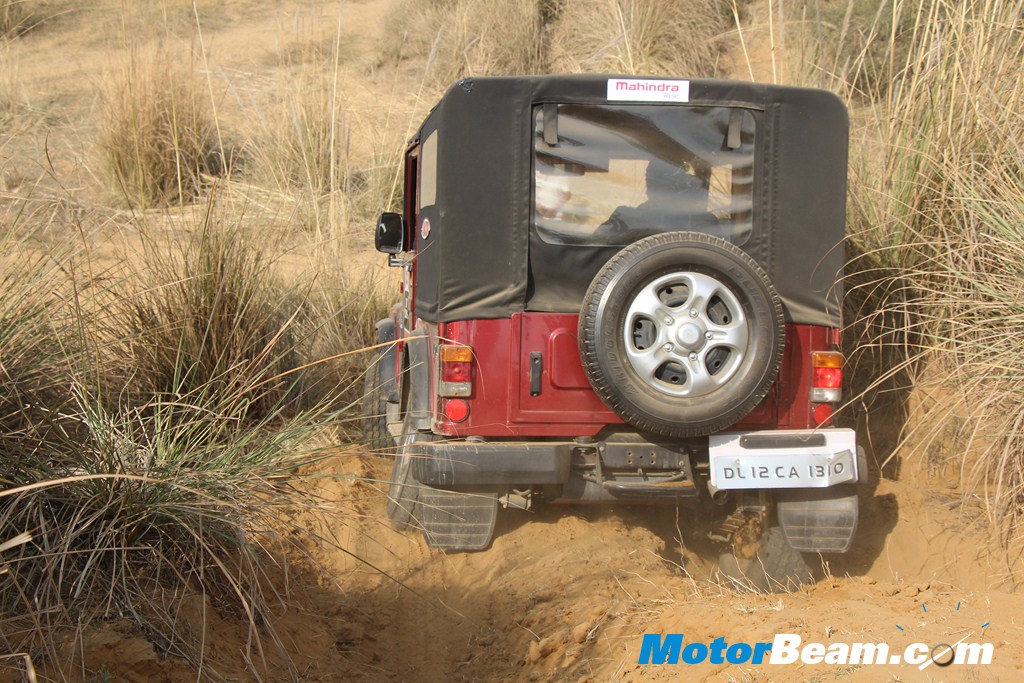 Mahindra Thar Articulation
