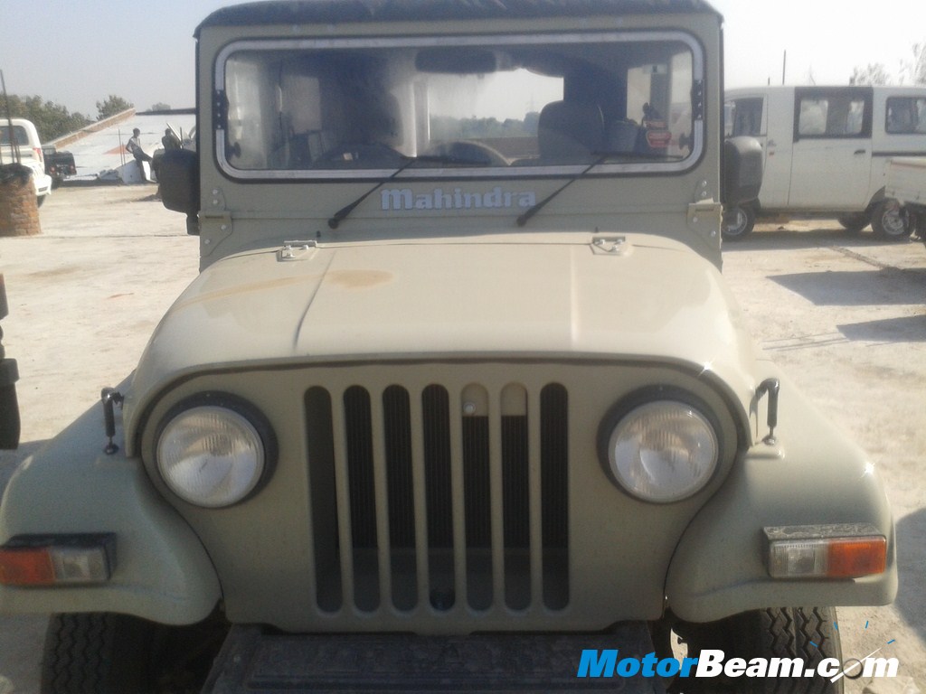 Mahindra Thar Slatey Front