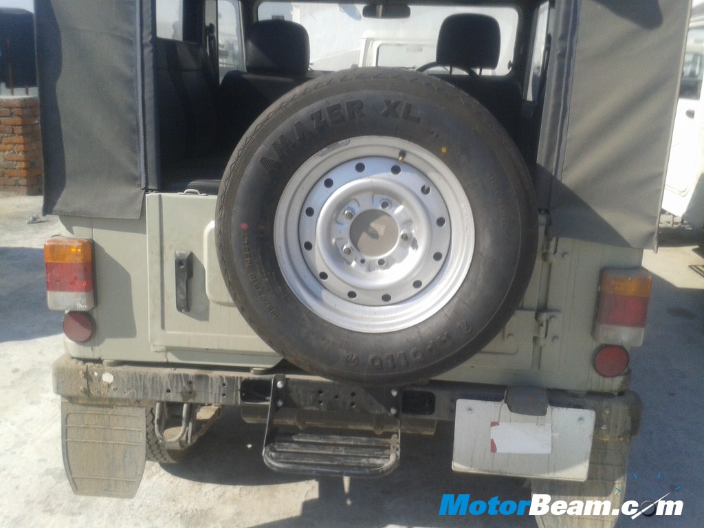 Mahindra Thar Slatey Rear