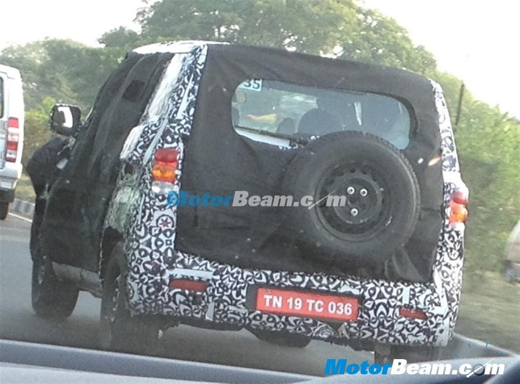 Mahindra U301 Bolero Rear