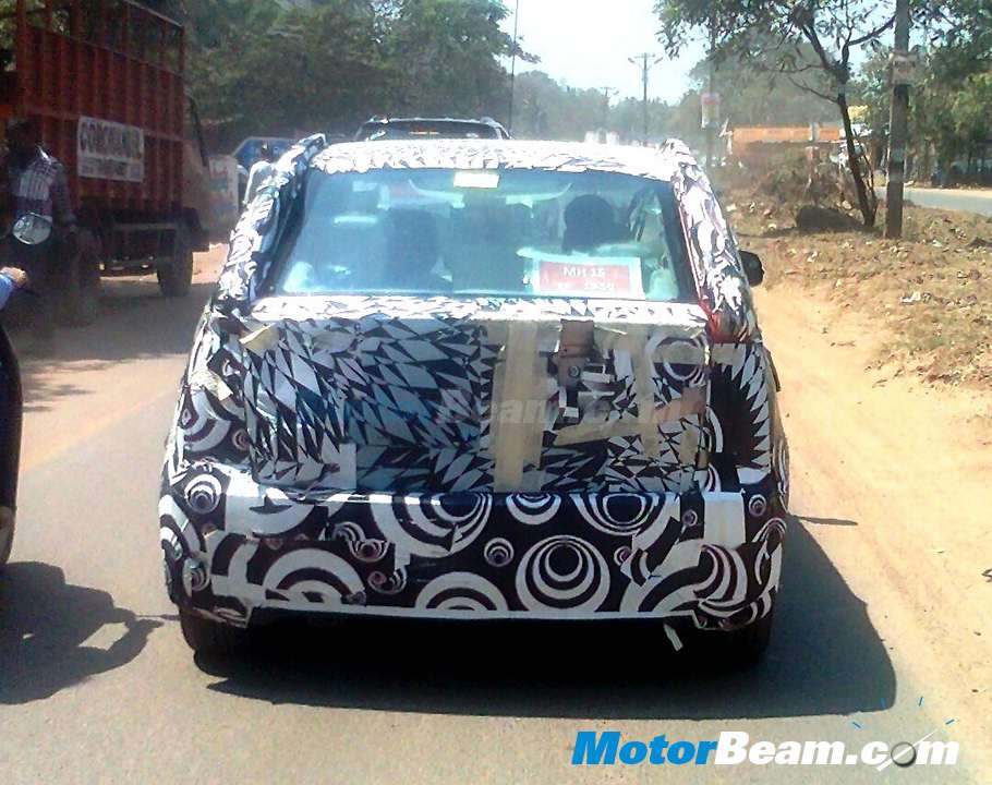 Mahindra Verito CS spy rear