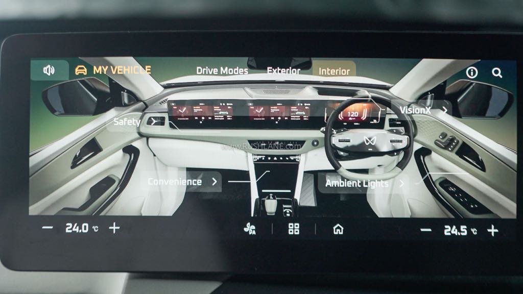 Mahindra XEV 7e Leaked Interior