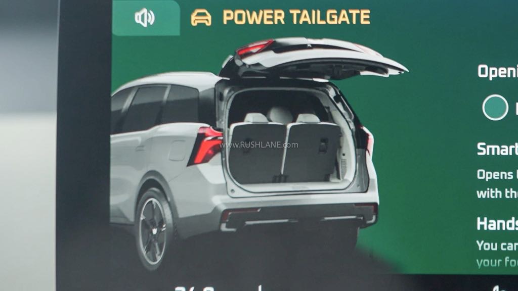 Mahindra XEV 7e Leaked Tailgate