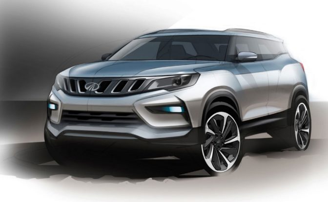 Mahindra XUV500 Design Sketch
