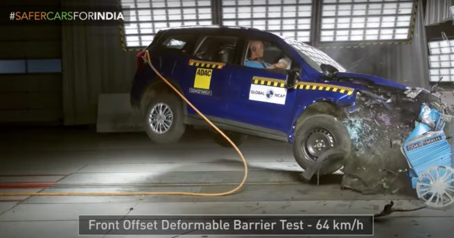 Mahindra XUV700 Crash Test