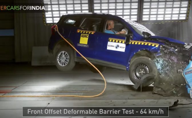 Mahindra XUV700 Crash Test
