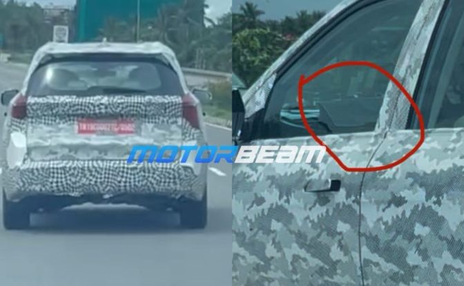 Mahindra XUV700 Facelift Interior Spotted