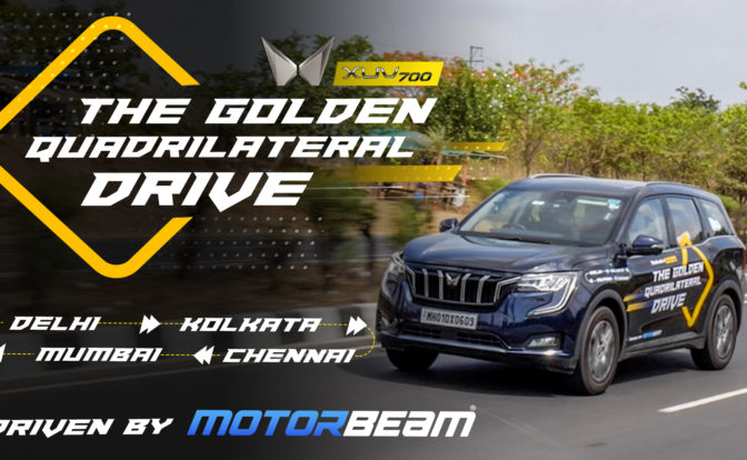 Mahindra XUV700 Golden Quadrilateral