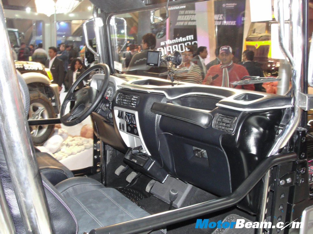 Mahindra_Thar_Dashboard