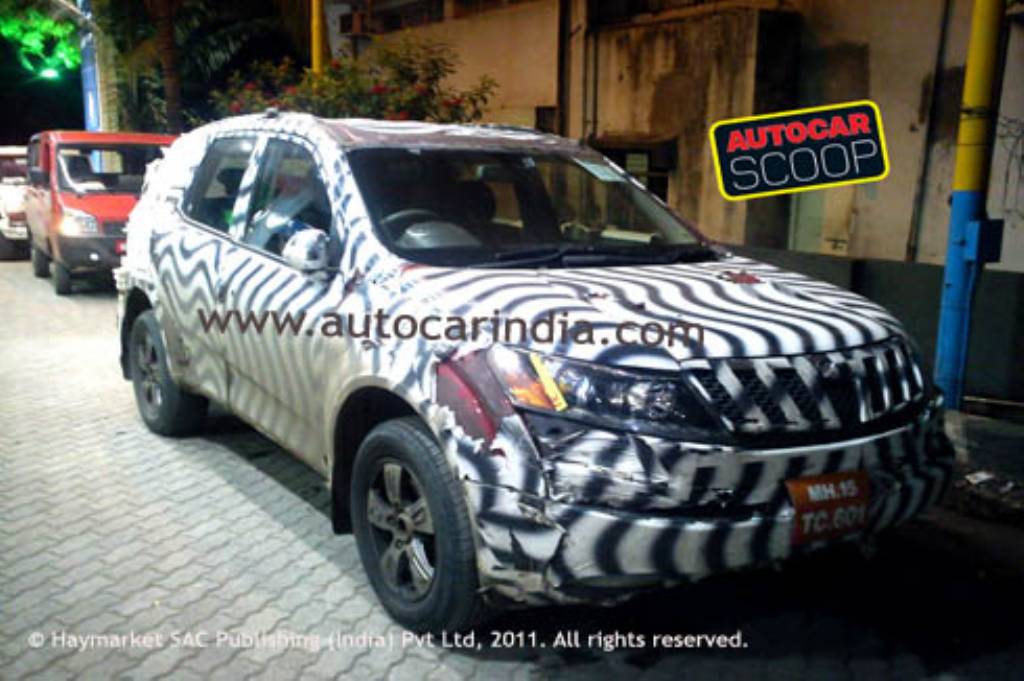 Mahindra W201 Undisguised Mahindra W201 Undisguised