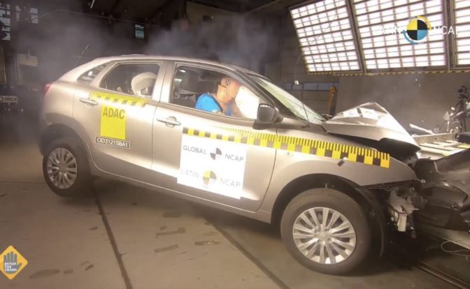 Maruti Baleno Crash Test