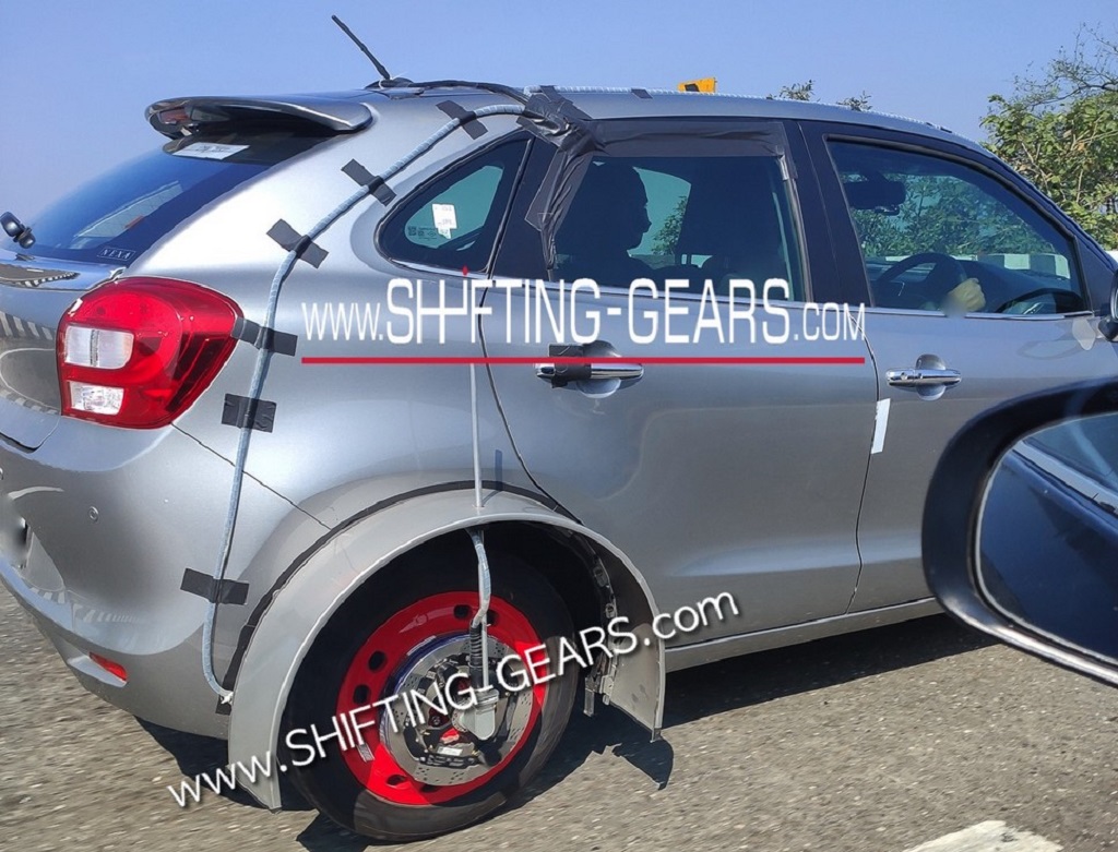 Maruti Baleno Hybrid Spotted