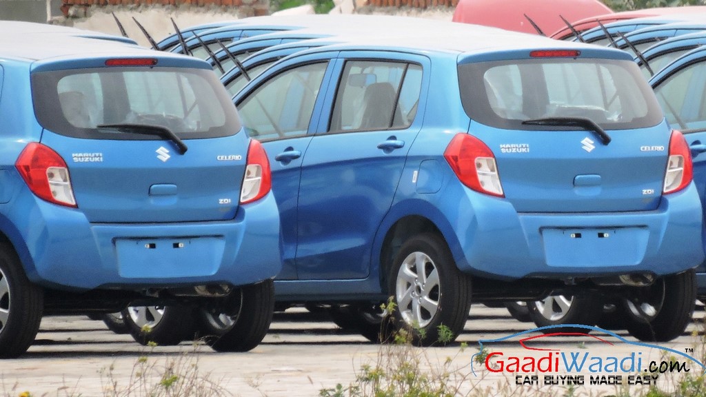 Maruti Celerio Diesel Spied