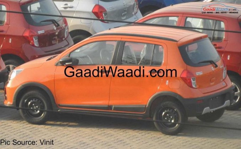 Maruti Celerio X Side Profile Spied