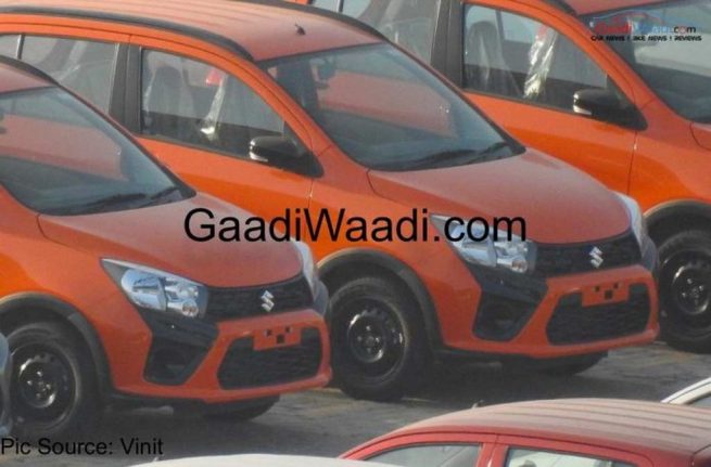 Maruti Celerio X Spotted In India