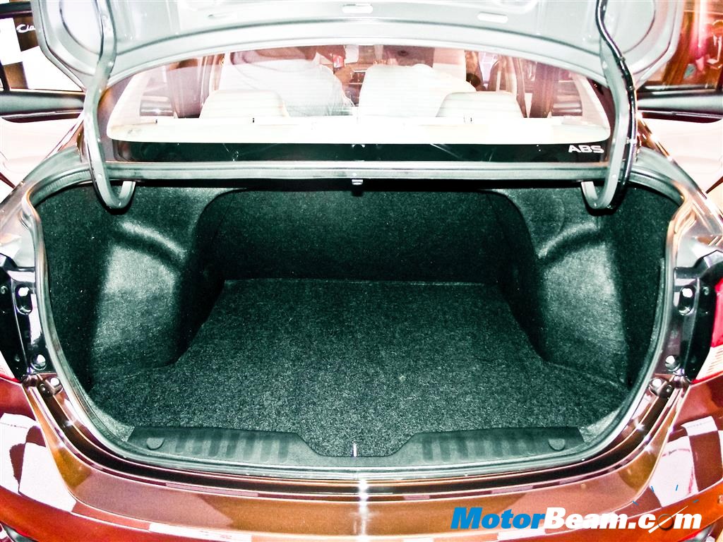 Maruti Ciaz Boot Space
