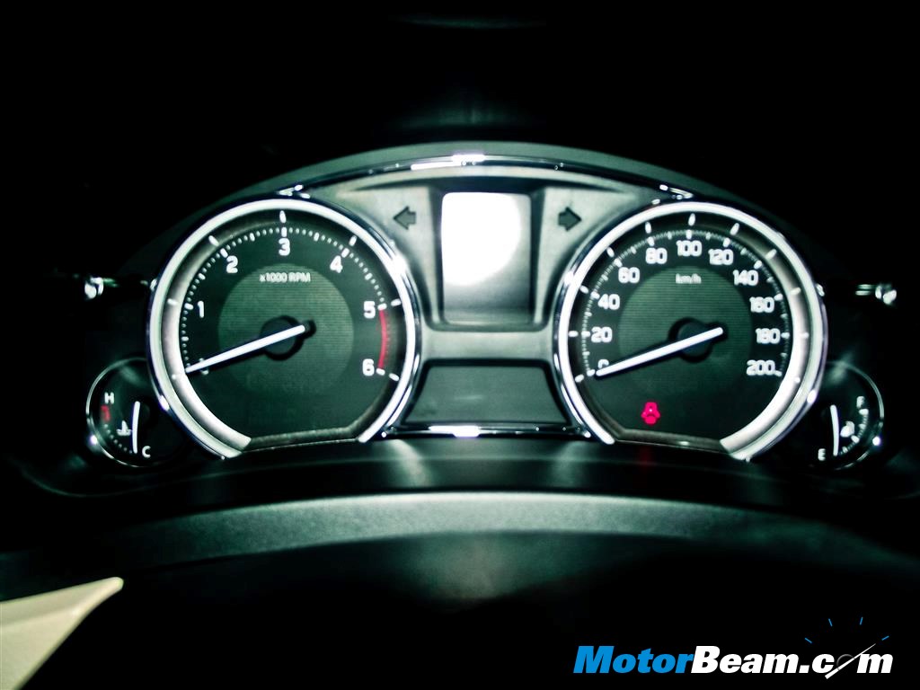Maruti Ciaz Instrument Cluster