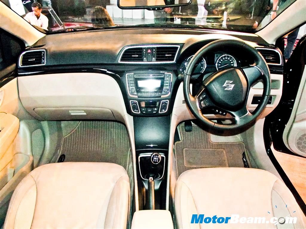 Maruti Ciaz Interiors